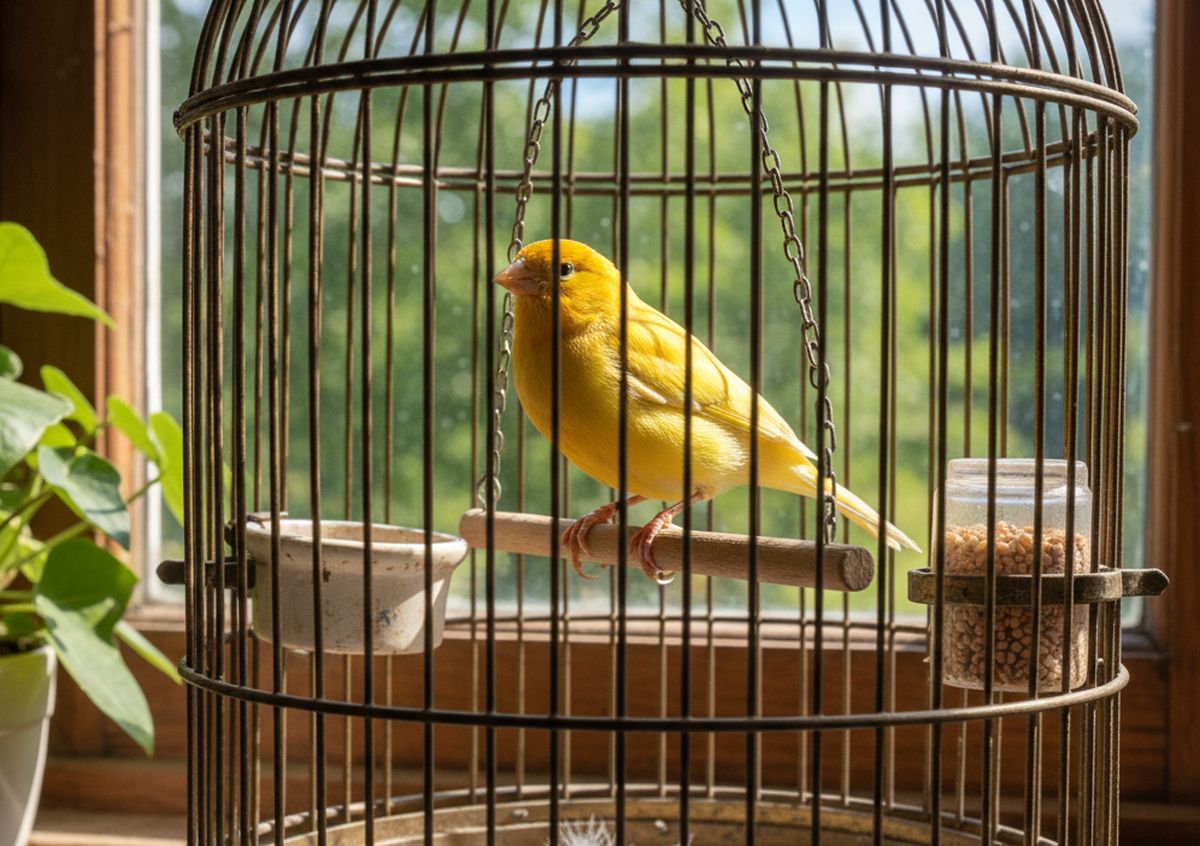 Mon canari perd ses plumes et ne chante plus : causes et solutions