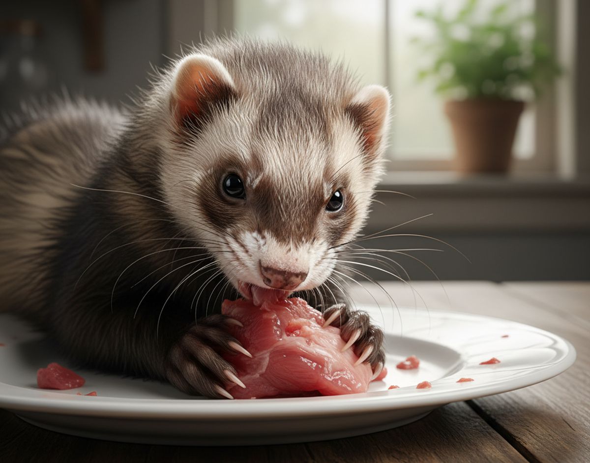 Que mange un furet domestique ? Guide complet pour une alimentation équilibrée