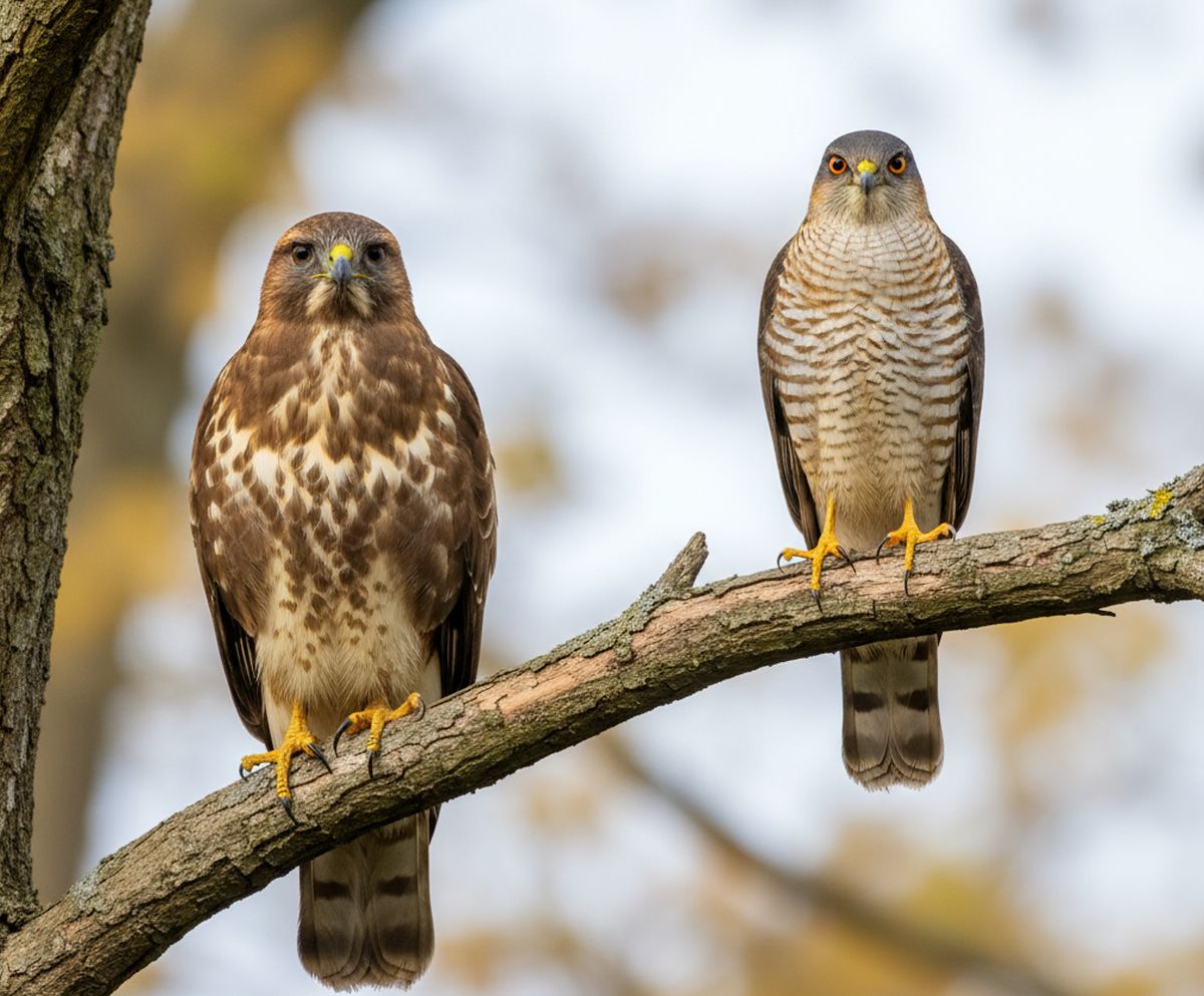 Buse ou épervier : les différences essentielles pour les identifier sur le terrain