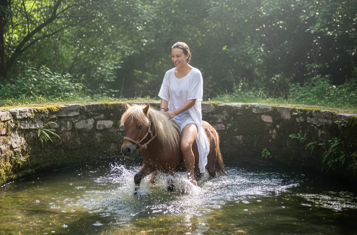 Piscine à chevaux rééducation et bien-être équin en milieu aquatique